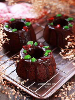 Foto resep EGGLESS CHOCOLATE MINI BUNDT CAKE