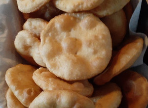 Una foto de Sopaipillas sin zapallo ni manteca sureñas