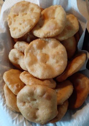Una foto de Sopaipillas sin zapallo ni manteca sureñas