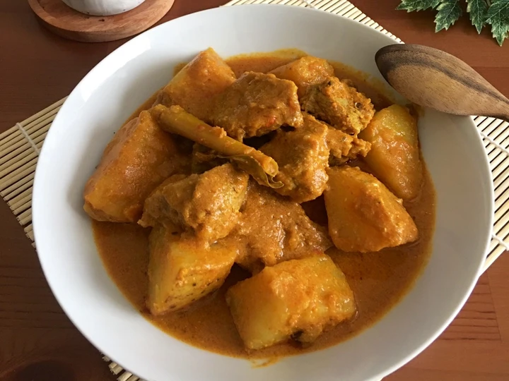 Cara Gampang Membikin Resep Rendang daging kentang yang Lezat Anti Ribet, Bikin Ngiler