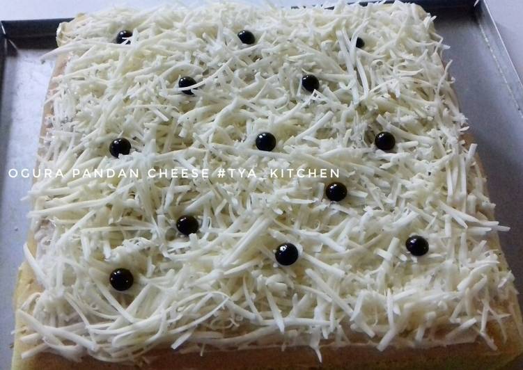 🍞Ogura pandan cheese