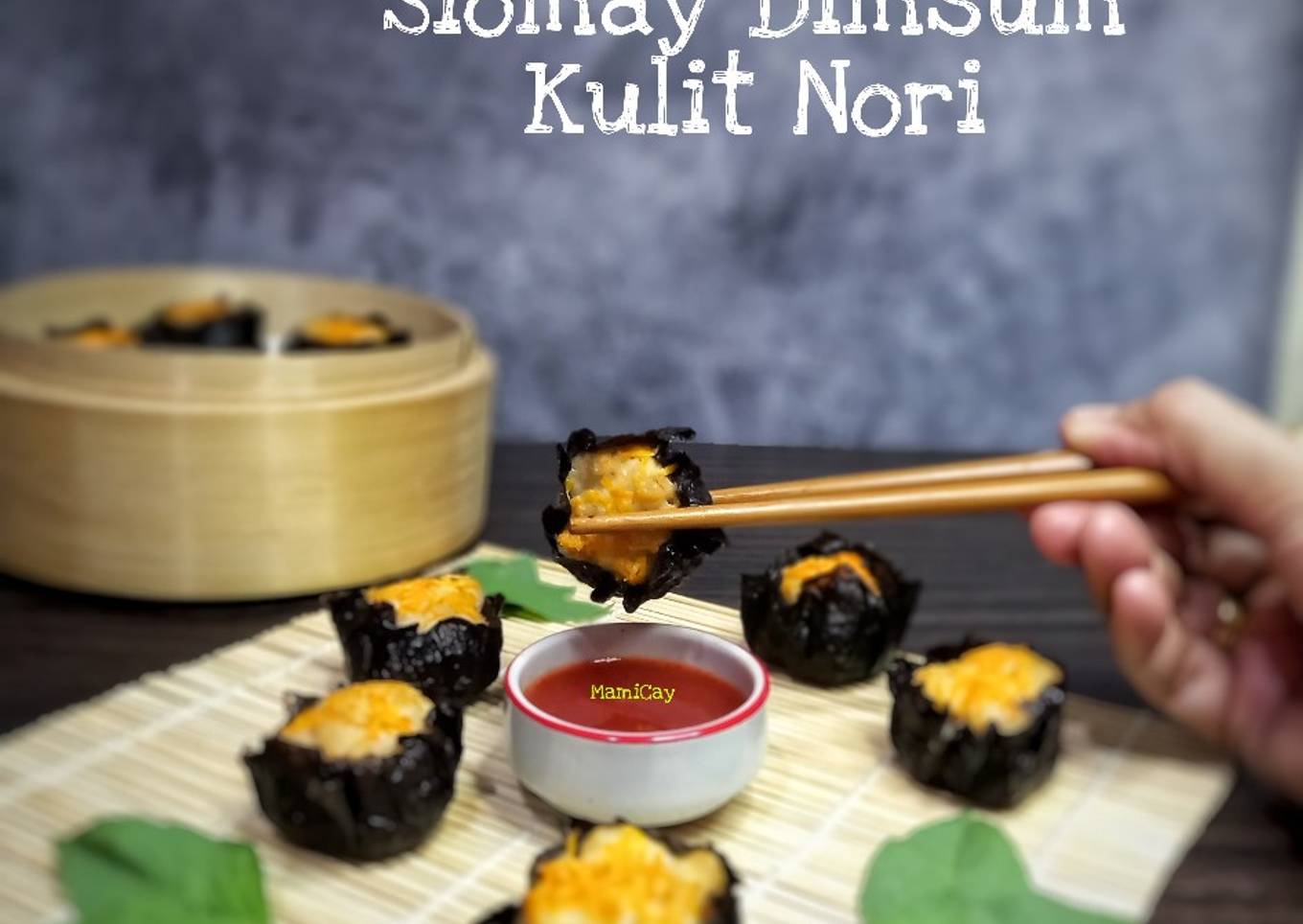 Siomay Ayam Udang kulit Nori