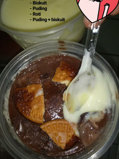 Foto resep Puding coklat biskuit