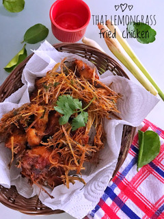 Foto resep 33. Ayam goreng serai ala thailand /thai lemongrass fried chicken