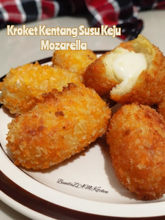 Foto resep Kroket Susu Keju Mozarella