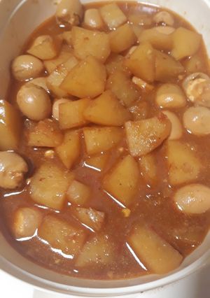 Foto resep Semur kentang telur puyuh
