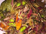 Gambar tumis cumi bunga kecombrang