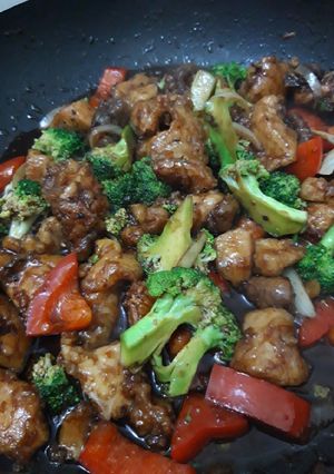 Foto resep Ayam saos lada hitam (ala resto)