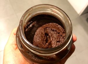 Una foto de Nutella vegana sin azúcar