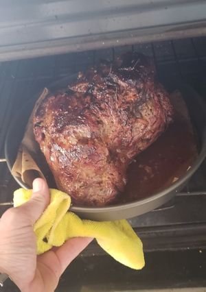 Una foto de Cuadril relleno con verduras