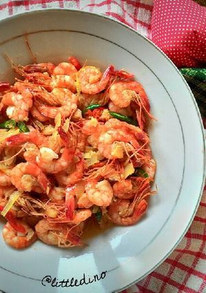 Foto resep Oseng udang sederhana