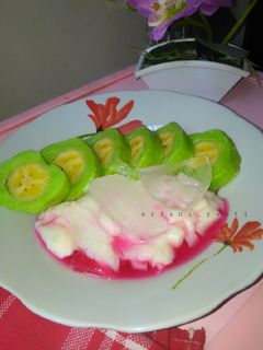 Foto resep Es Pisang Ijo