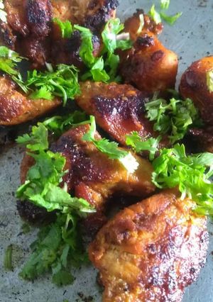 A picture of Fried chicken.