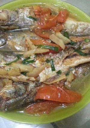Foto resep Ikan senangin masak jahe simple