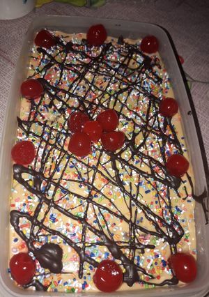 Una foto de Chocotorta
