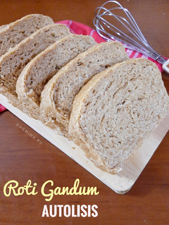 Foto resep Roti Gandum Autolisis (Eggless)