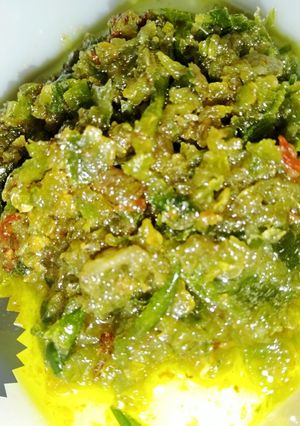 Foto resep Sambel cabe ijo
