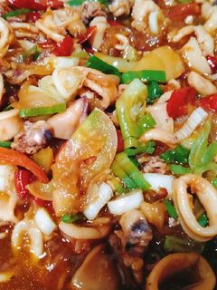 Foto resep Tumis cumi saos tiram