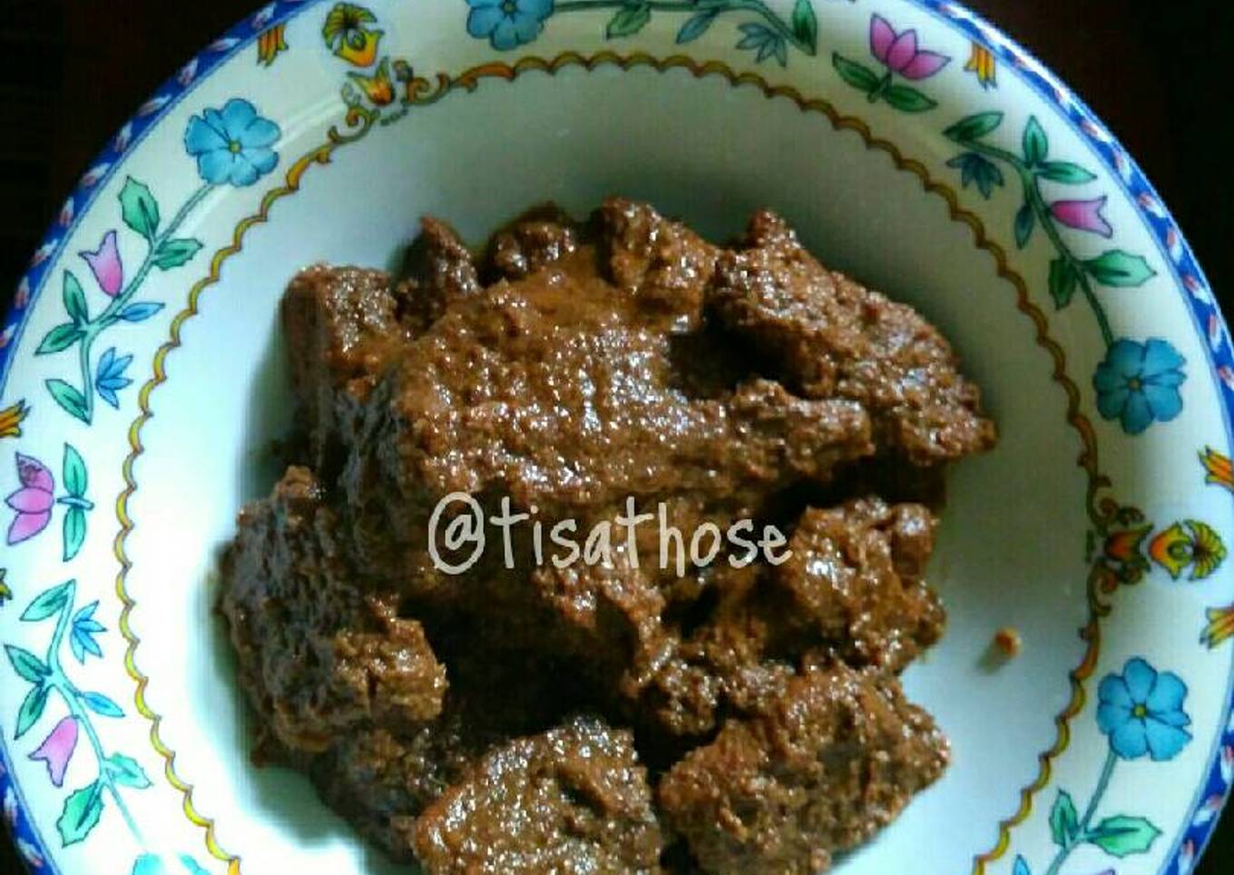 Rendang Daging simple ala Those