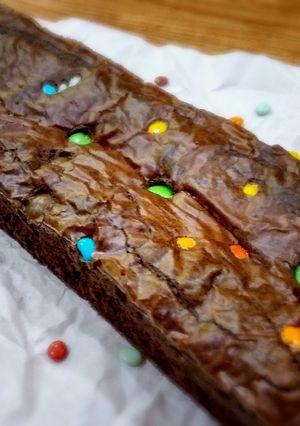 Foto resep Fudgy Brownies dgn Shiny Crust