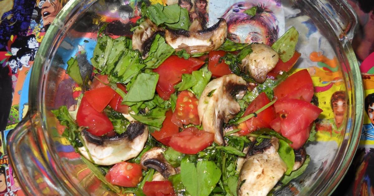 Ensalada de hongos 216 recetas caseras Cookpad