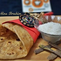 Meetha paratha A picture of Meetha paratha.