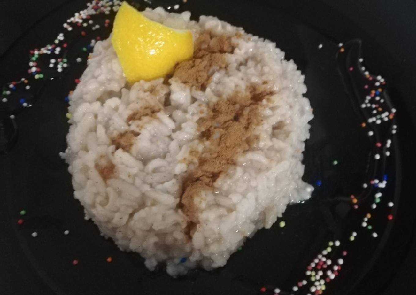 Arroz con leche (sin leche)