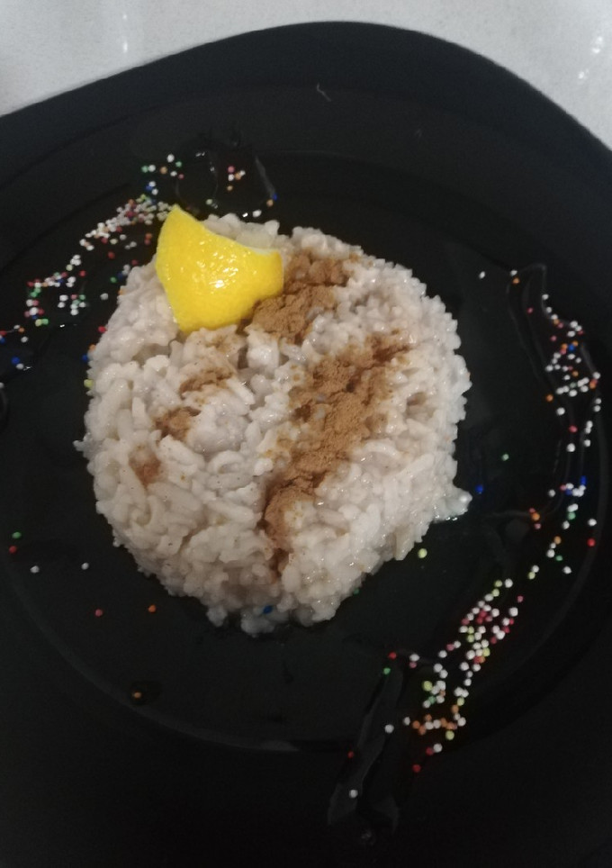 Una foto de Arroz con leche (sin leche)