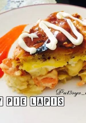 Foto resep Pastri pie lapis