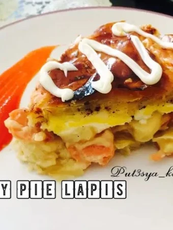 Langkah Gampang Menyiapkan Resep Pastri pie lapis yang Enak Banget Anti Ribet, Bikin Ngiler