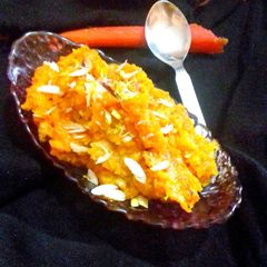 A picture of Gajar ka halwa(no oil/no khoya).