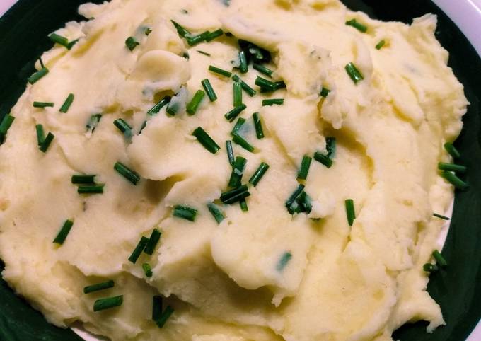 Garlic mashed potatoes