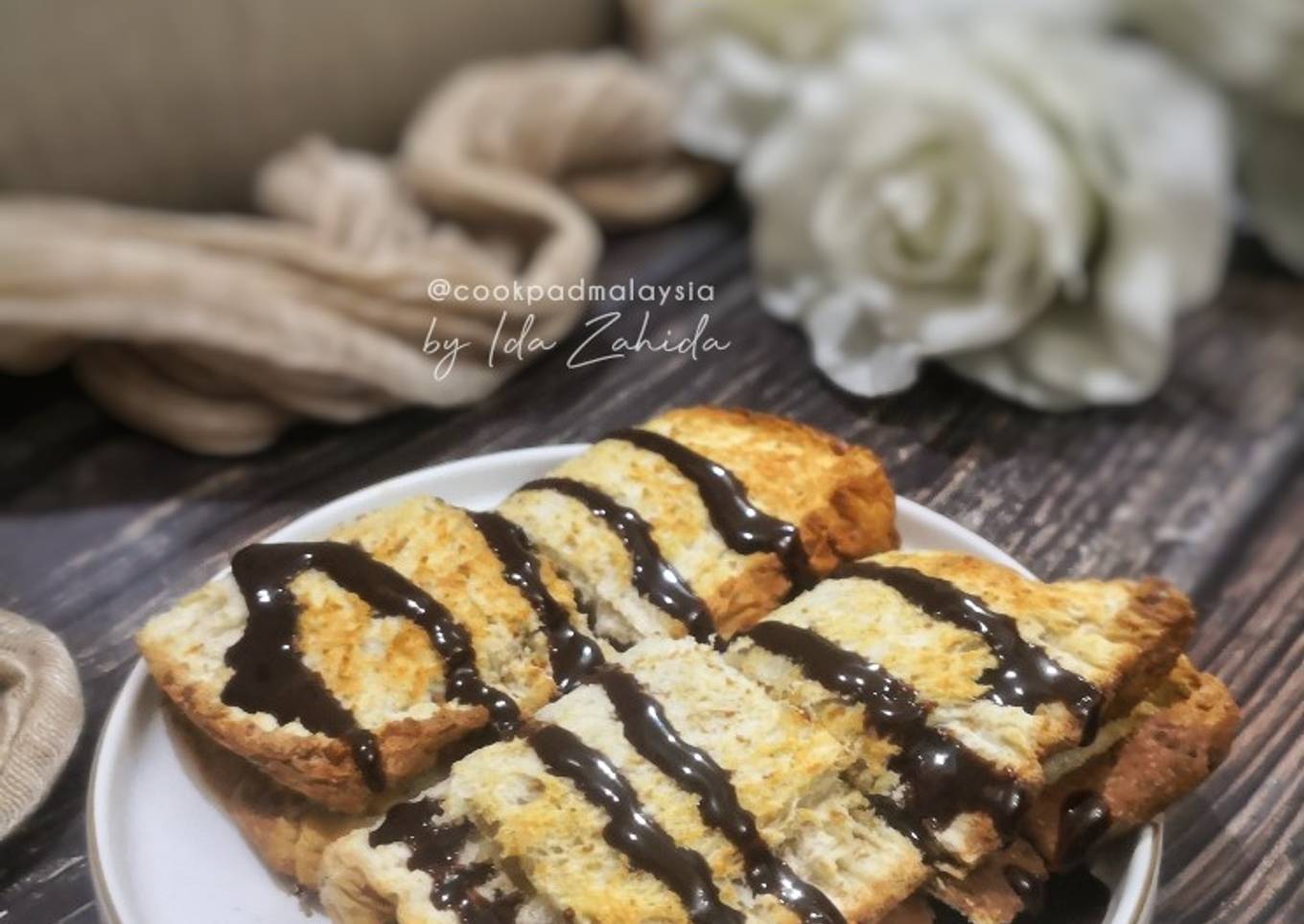 Bananen- en chocoladebrood