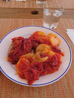Una foto de Bacalao a la vizcaína