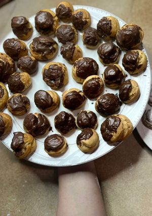 Una foto de Profiteroles