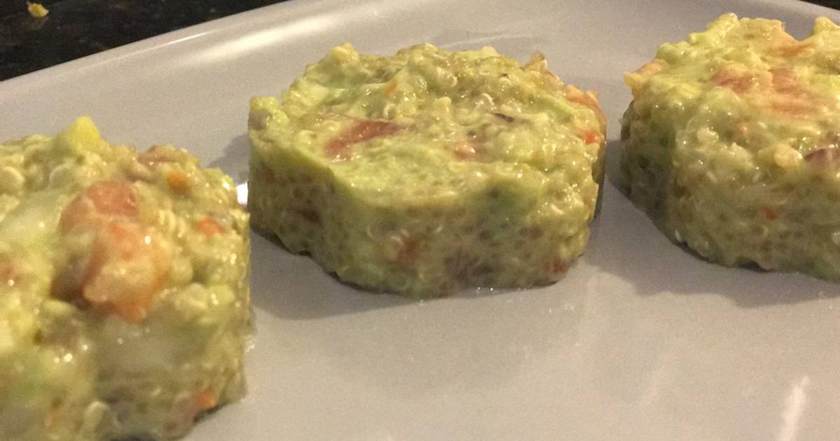 Timbal de quinoa y palta Receta de Villarroel P Romina Cookpad
