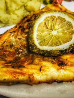 A picture of Oven baked fish fillet.
