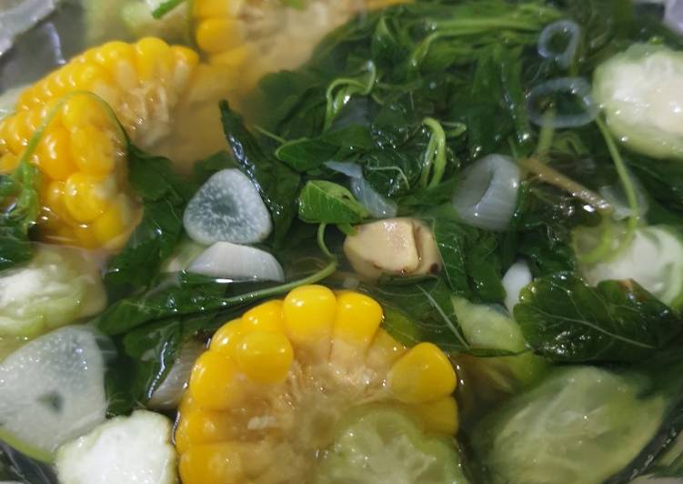 Sayur Bening Bayam & Sambal Kemiri