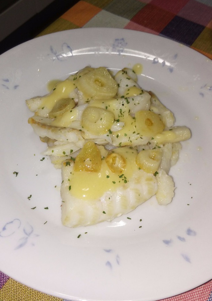 Una foto de Bacalao al Pil-Pil
