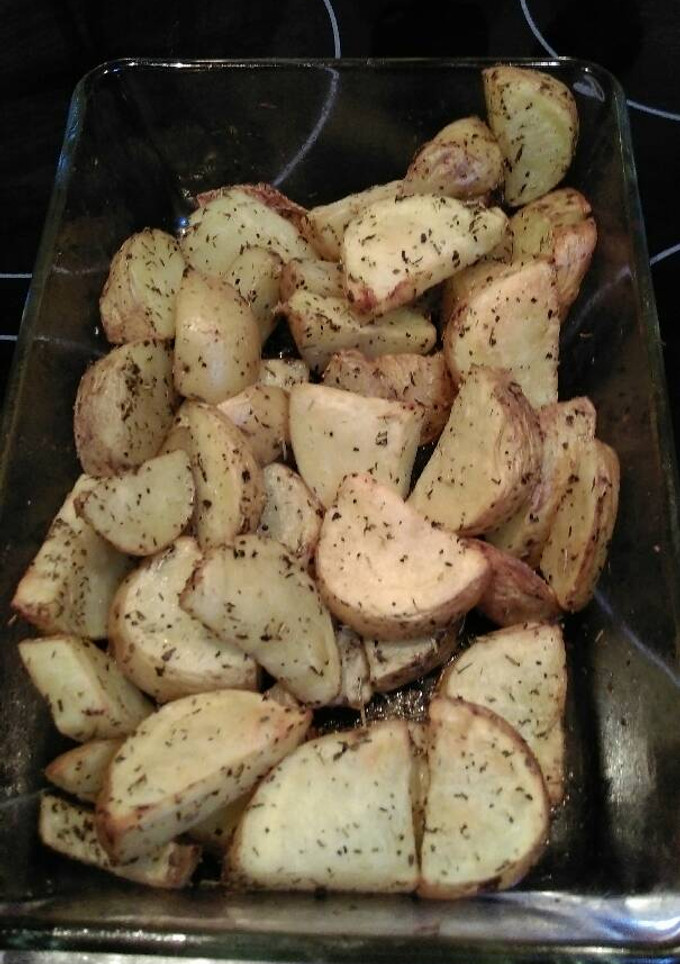 Una foto de Patatas especiadas asadas