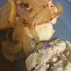 A picture of Just for the Halibut (Air fryer).