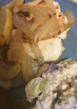 A picture of Just for the Halibut (Air fryer).