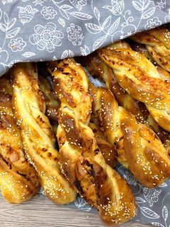 Pizzás csavart recept fotója