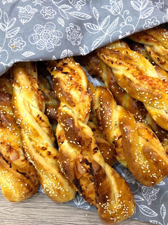 Pizzás csavart recept fotója