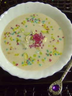 A picture of Sesame Seeds & Coconut Phirni.
