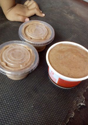 Foto resep Es Krim Pisang Nyoklatz