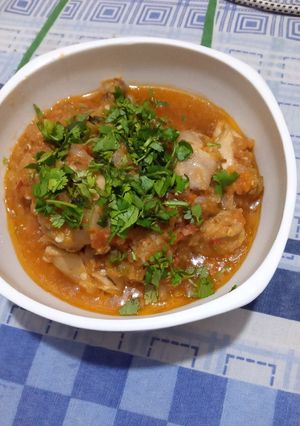 A picture of Chicken karhai.