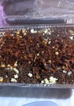صورة لوصفة الكشرى المصرى علي اصوله