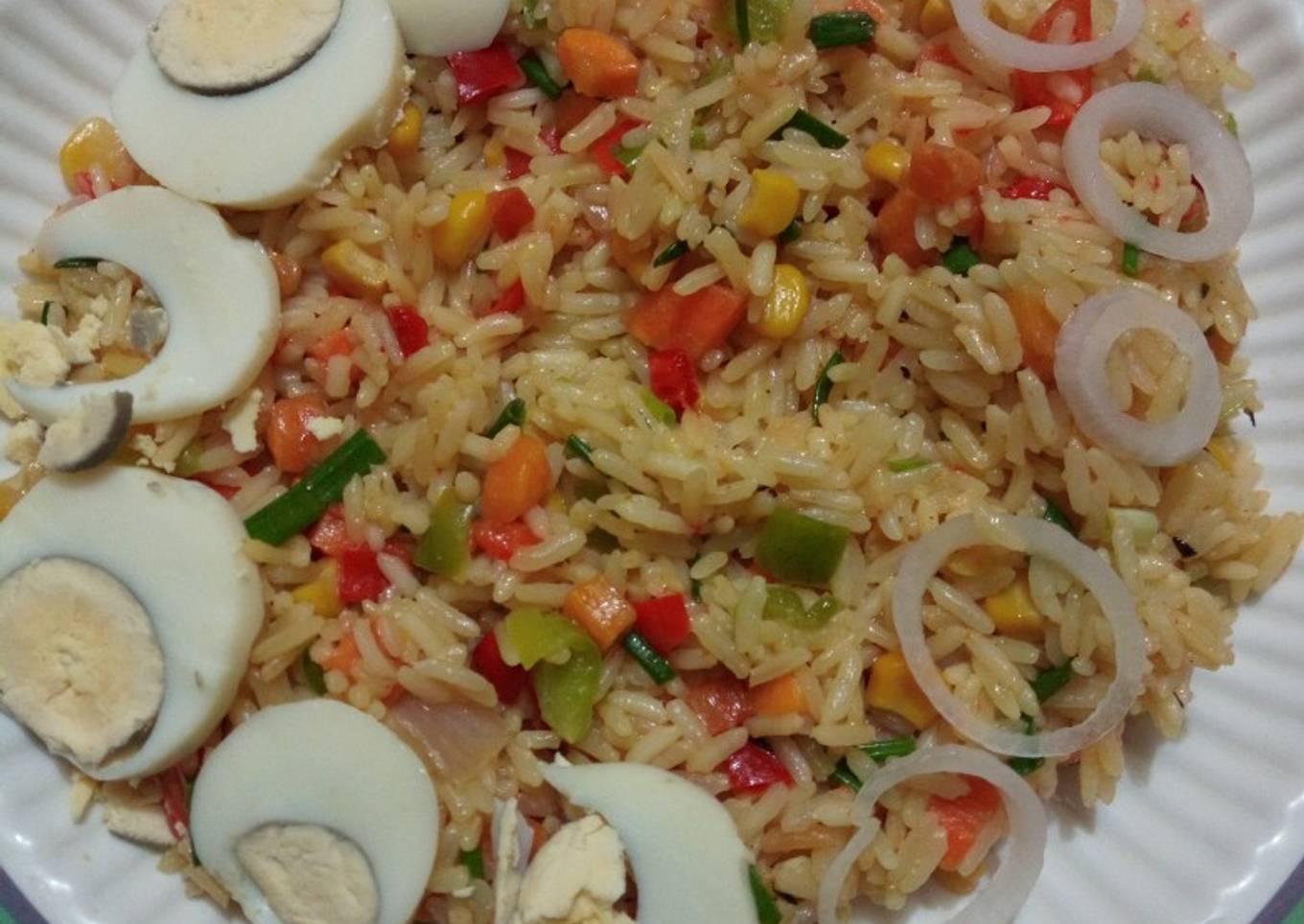 Vegetable Coconut Fried Rice