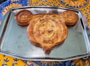 Une photo de Gâteau fondant aux coings